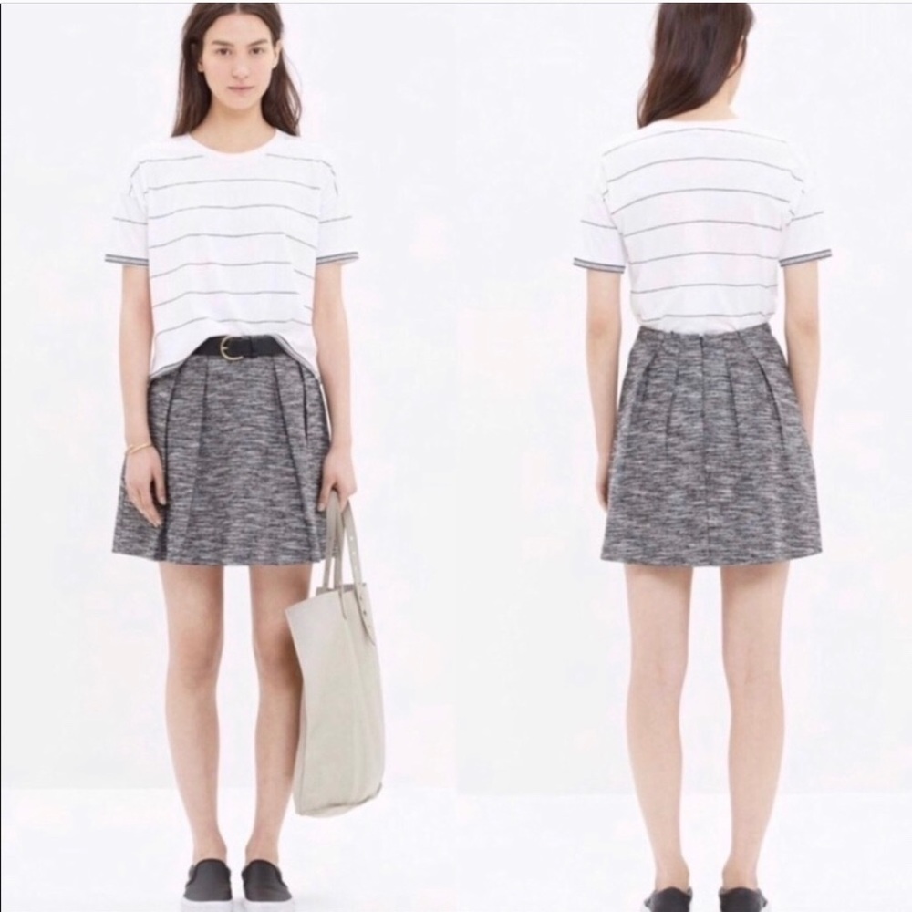 Madewell Tweed Countdown Skirt